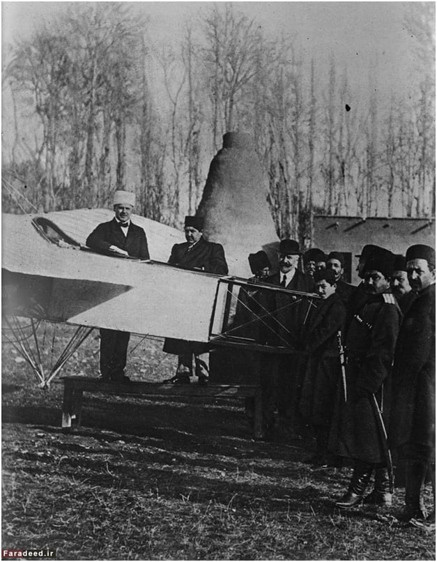 احمدشاه قاجار و اولین هواپیما در ایران