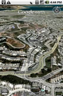 t دانلود Google Earth - نرم افزار موبایل کره زمین گوگل