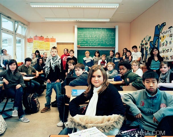 کلاس درس دانش آموزان آلمان