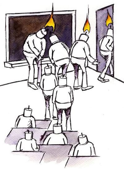 کاریکاتور خیلی جالب درباره روز معلم