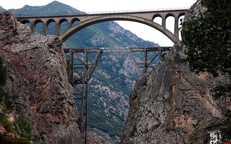 پل ورسک کجاست؟ تاریخچه بزرگترین پل راه آهن ایران + تصاویر قدیمی و جدید


