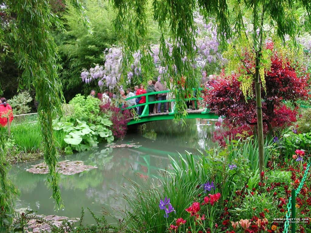 باغ مونه در ژیورنی، فرانسه