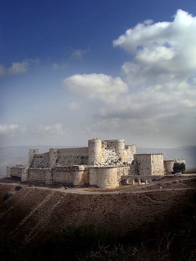 قلعه شوالیه ها از عجایب باستانی خاورمیانه