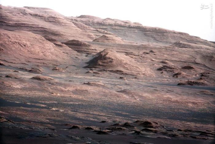 The base of Mars' Mount Sharp.