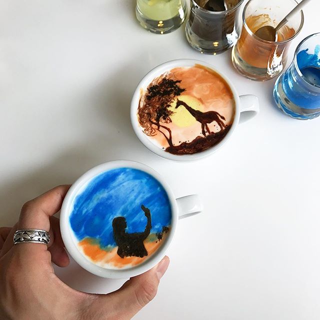 فنجان قهوه هنرمندانه (5)