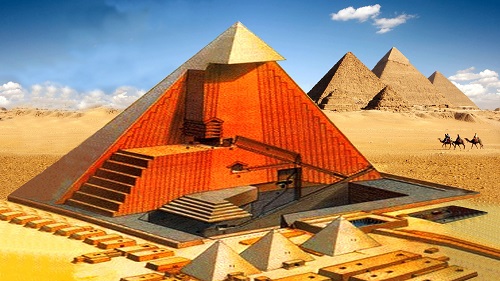 t اهرام مصر یکی از شگفتی های هفتگانه جهان