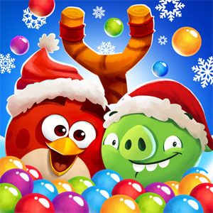 بازی پرندگان خشمگین در کریسمس (Angry Birds)