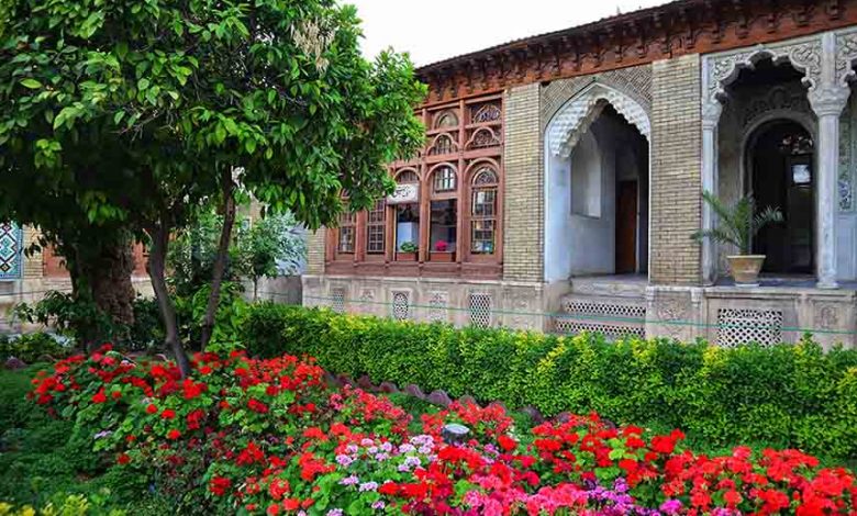 t گنجینه مشاهیر فارس در خانه زینت الملک قوامی شیراز