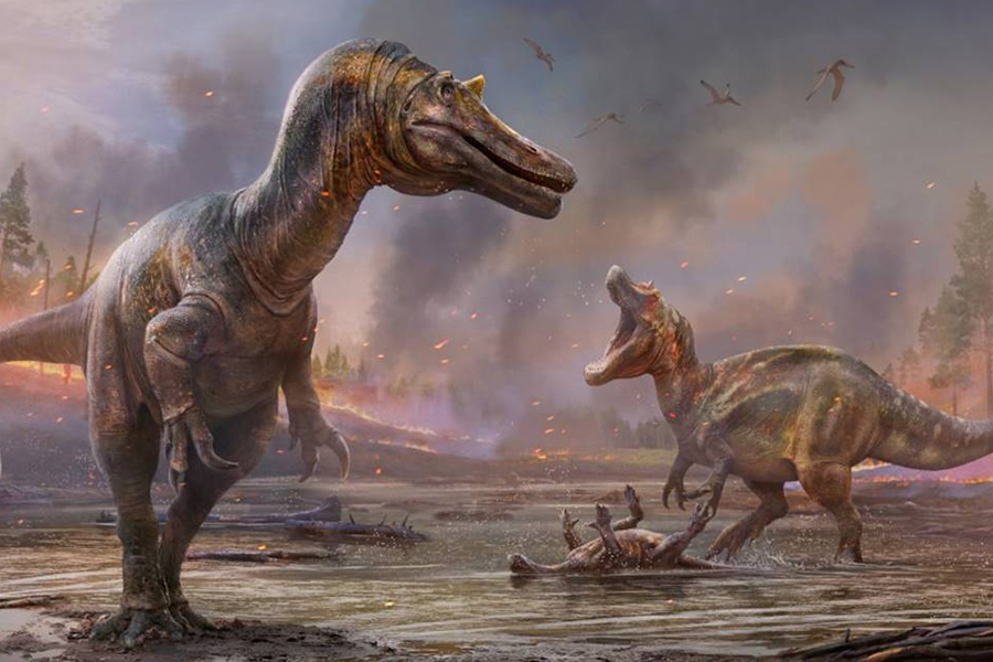 عوامل موثر بر انقراض دایناسورها