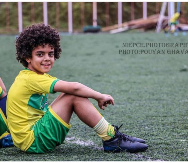 امیرعلی آریایی مهر،نوجوان فوتبالیست 