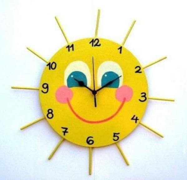 ساعت به شکل خورشید 