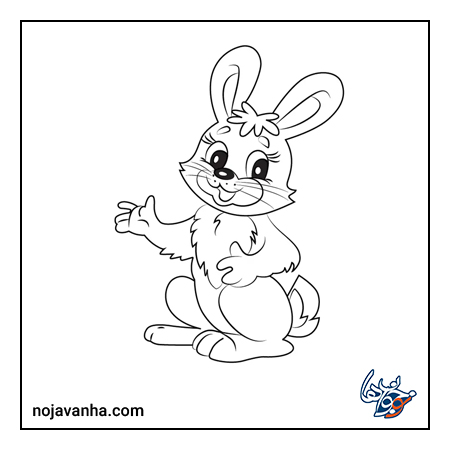  آموزش نقاشی خرگوش ساده برای کودکان