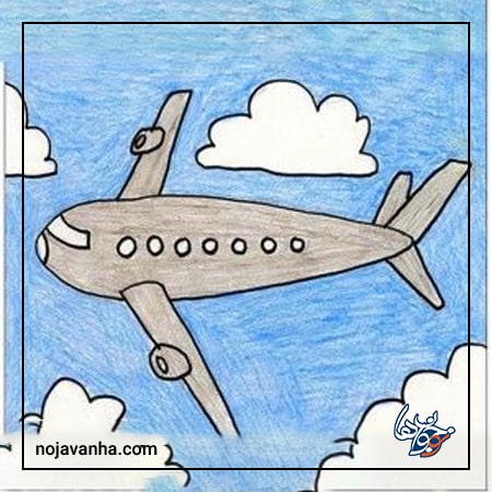 نقاشی هواپیما