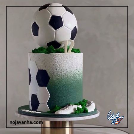 دانلود عکس جدید کیک تولد فوتبالی