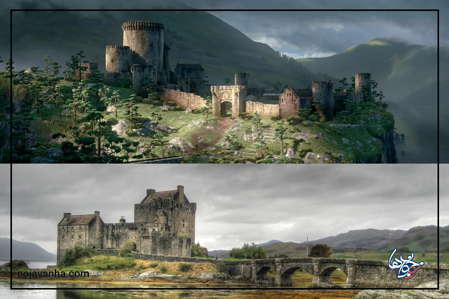 شجاع: قلعه ایلین دونان، ارتفاعات اسکاتلند