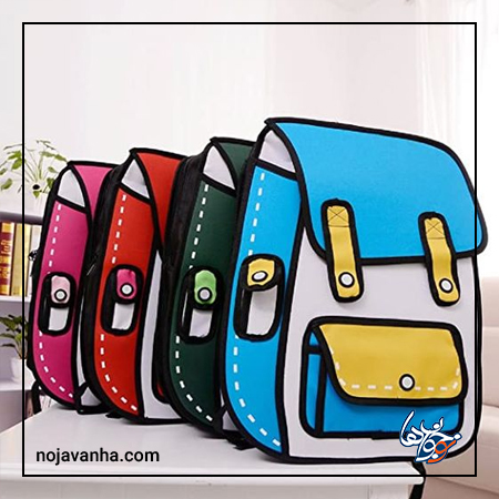 انواع کیف مدرسه کارتونی