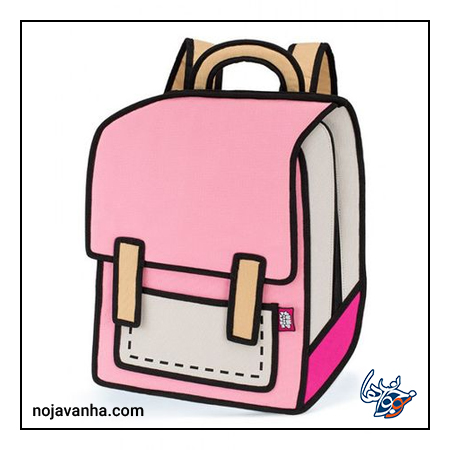 کیف مدرسه کارتونی