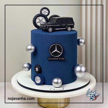 مدل کیک تولد پسرانه ماشینی
