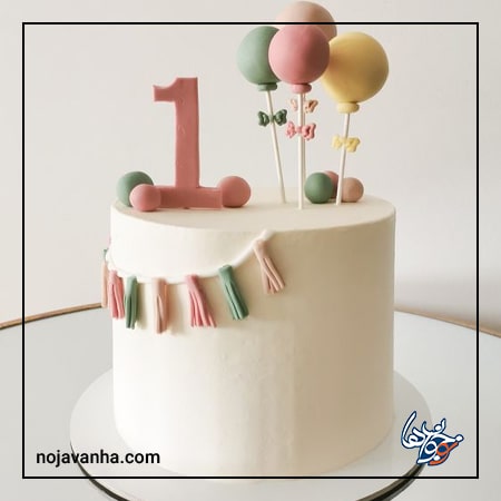 
کیک تولد برای یک سالگی پسرانه
