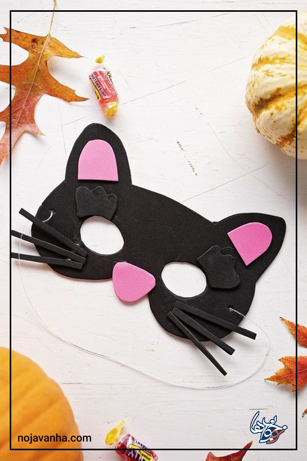 کاردستی ماسک گربه