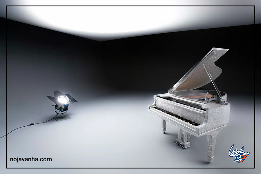 پیانو کریستالی شیخ قطری